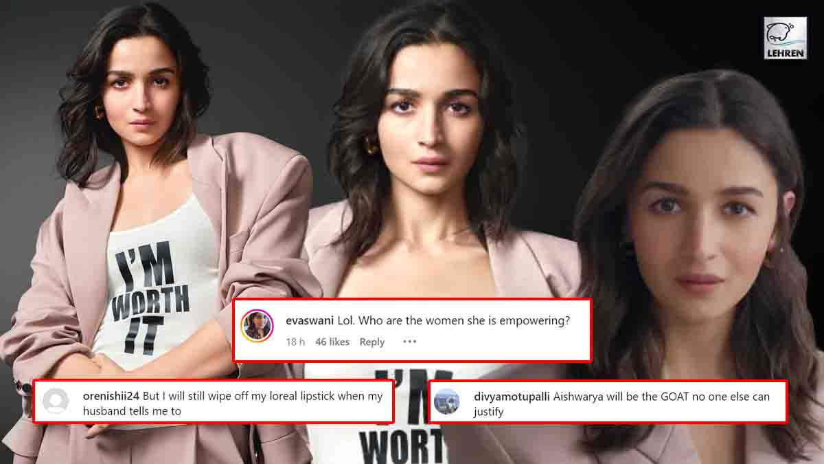 Alia Bhatt Brutally Trolled As She Joins Lor Al As Brand Ambassador