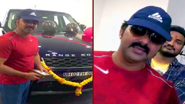 धनतेरस के मौके पर Pawan Singh ने ली महँगी कार ,देखिये कार की पहली झलक