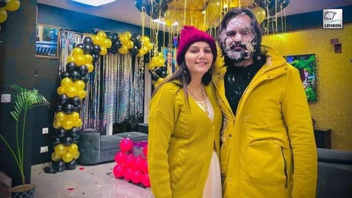 Sapna Choudhary Celebrated Husbands Birthday