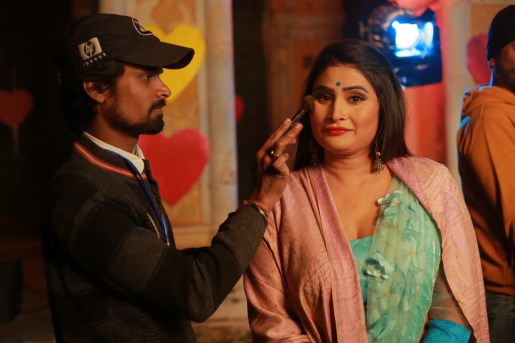 Bhojpuri Film Kaala Samrajya shooting in Buxar 