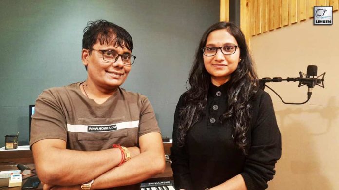 'आनंद ओझा' की फिल्म 'माही' के गाने की रिकार्डिग शुरू