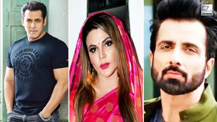 Rakhi Sawant Requested Fans to make sonu sood and salman khan prime minister of india