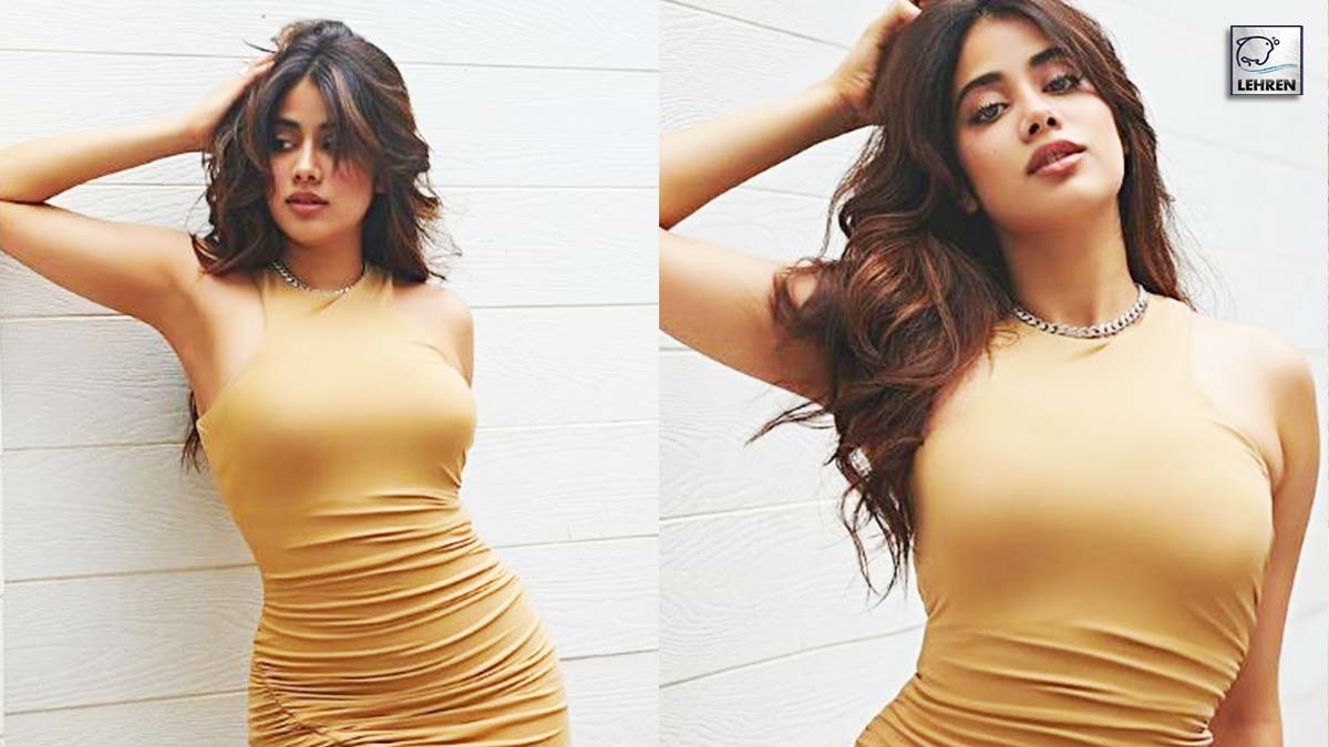 Janhavi Kapoor bold photoshoot Body Dress goes viral on internet