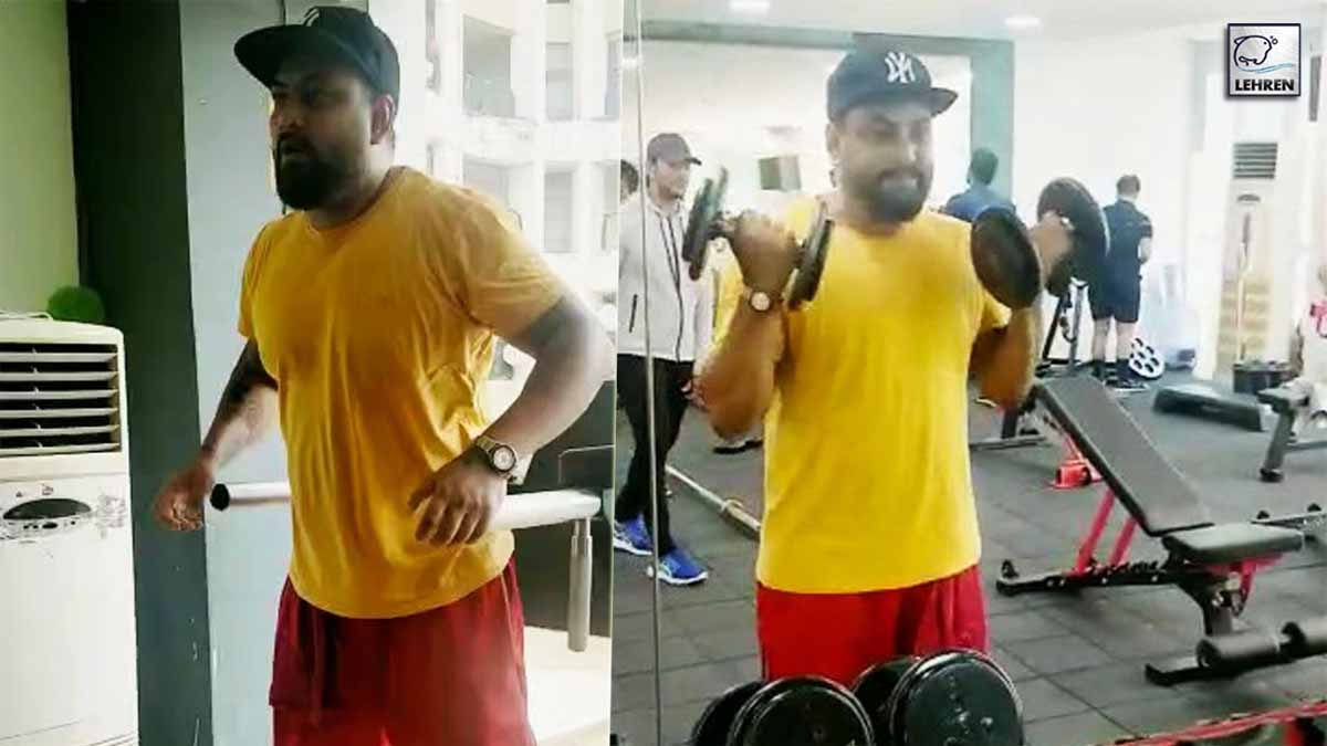 Rapper hiteshwar workout video