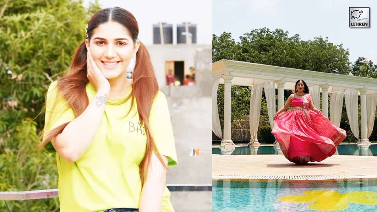 Sapna Choudhary danced wearing lehenga near swimming pool VIDEO goes viral