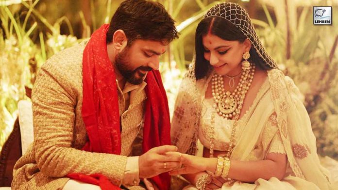 Sonam Kapoor younger sister Rhea Kapoor first picture surfaced after her wedding