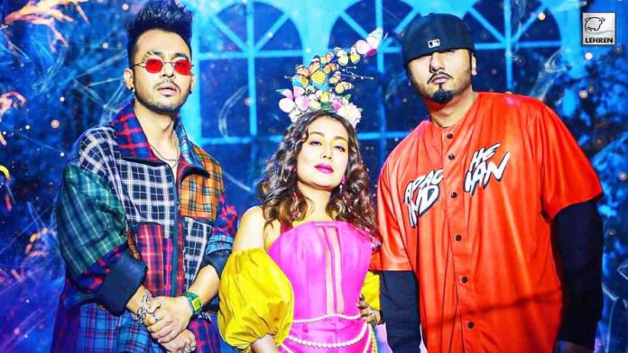Neha Kakkar, Tony Kakkar, Yo Yo Honey Singh music video Kanta Laga Release