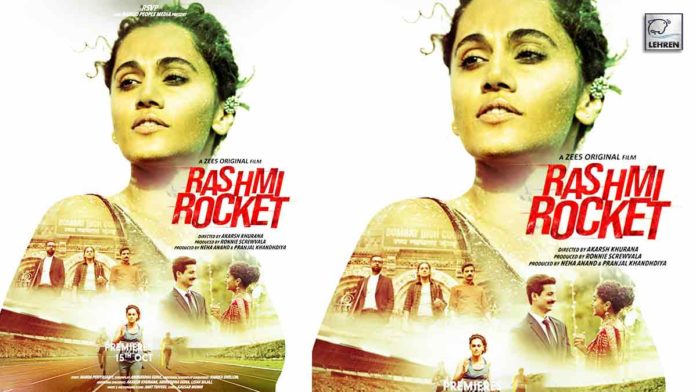 New poster of Taapsee Pannu starrer 'Rashmi Rocket' released