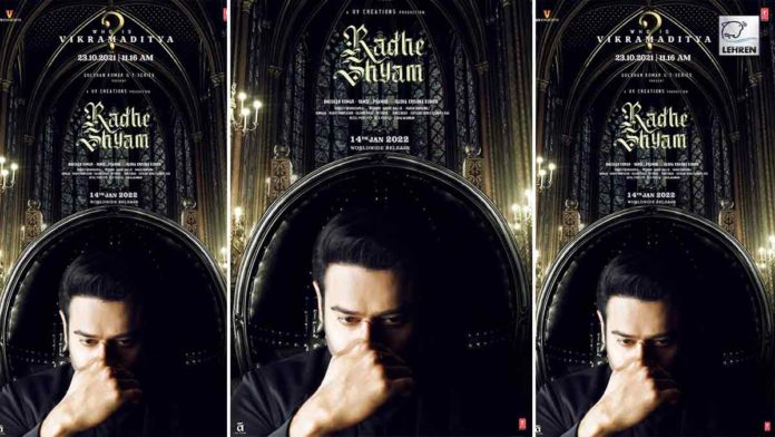 New poster of Prabhas from the film 'Radheshyam' released