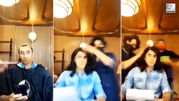 Ranbir Kapoor viral video transformation as a female character for ad shoot