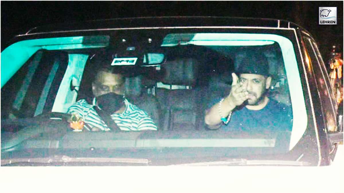 Salman Khan meets Shahrukh Khan after Aryan Khan arrest in drugs case