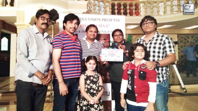 Director Jai Prakash Mishra started shooting for film Bhabhi Maa on the auspicious occasion of Chhath Puja (1)