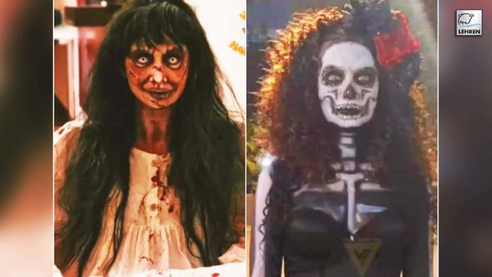 Halloween Week Party Celebration Bollywood Actresses from shilpa shetty to madhuri dixit Shares Photos On Internet goes viral on internet