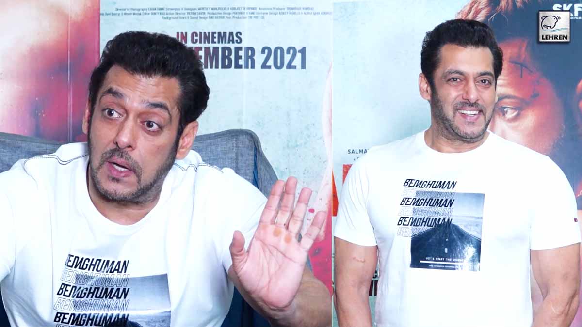 Interview With Salman Khan For Film Antim The Final Truth