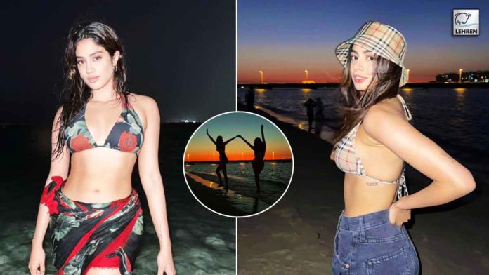 Janhvi Kapoor Shares Bold Bikini Photos With Khushi Kapoor From Dubai Beach