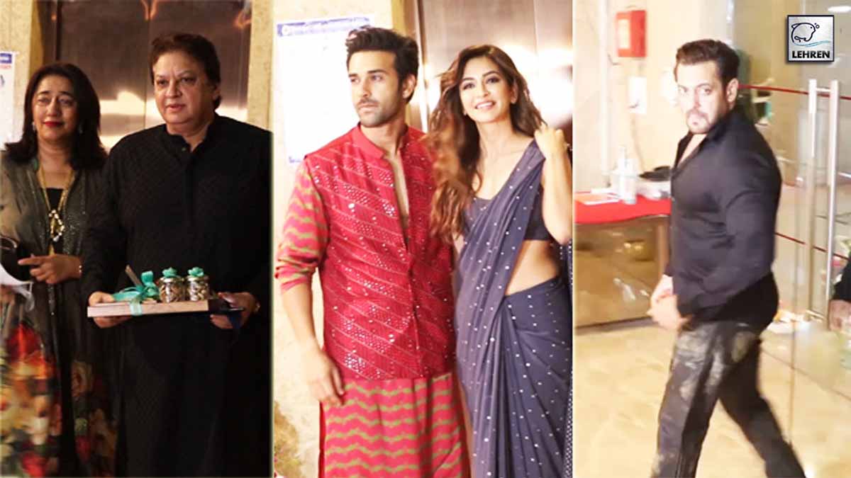 Salman Khan & Iulia Vantur & Many Others Celebs At Ramesh Taurani House Diwali Party