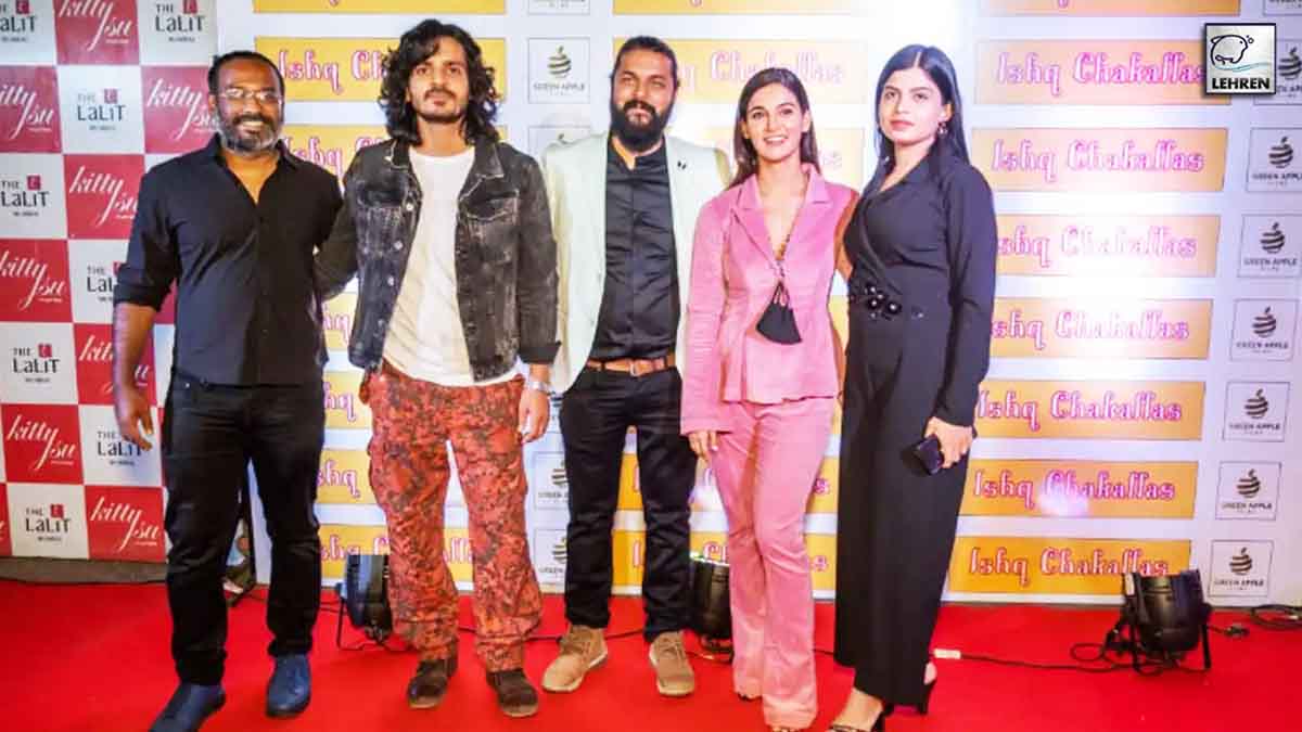 Vishal Mishra Mukti Mohan & Anshumaan Pushkar At Launch Party Of Film Ishq Chakallas Watch VIDEO