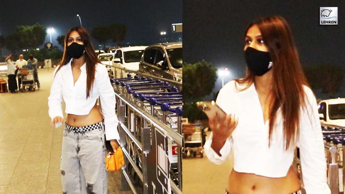 Nia Sharma Spotted At Airport