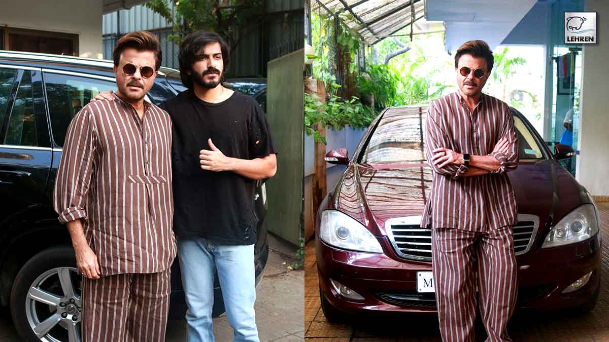 Anil Kapoor And Harshvarrdhan Kapoor Spotted Promoting Netflix