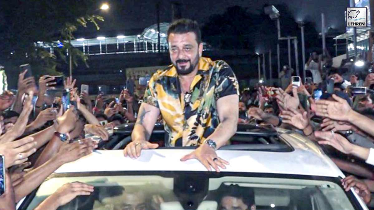 Sanjay Dutt Visits Gaiety Galaxy On KGF Chapter 2 Release Day