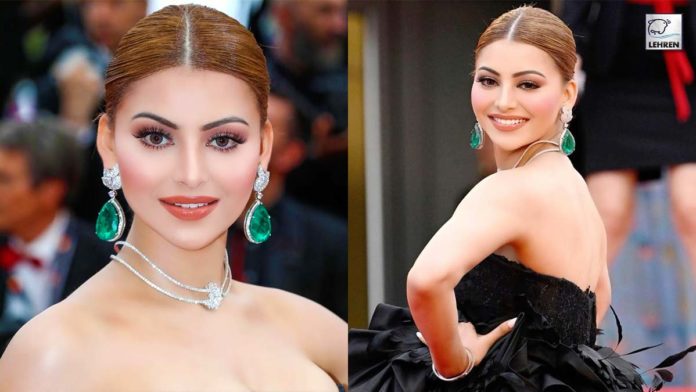 Urvashi Rautela Slaying In Cannes Film Festival In Black Outfit