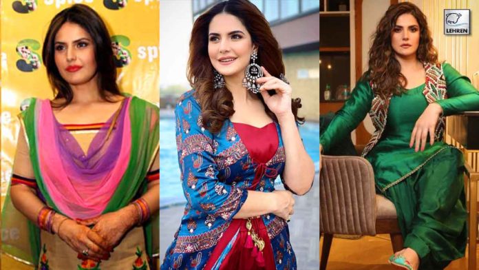 Zareen Khan Looks Gorgeous In Traditional Outfit
