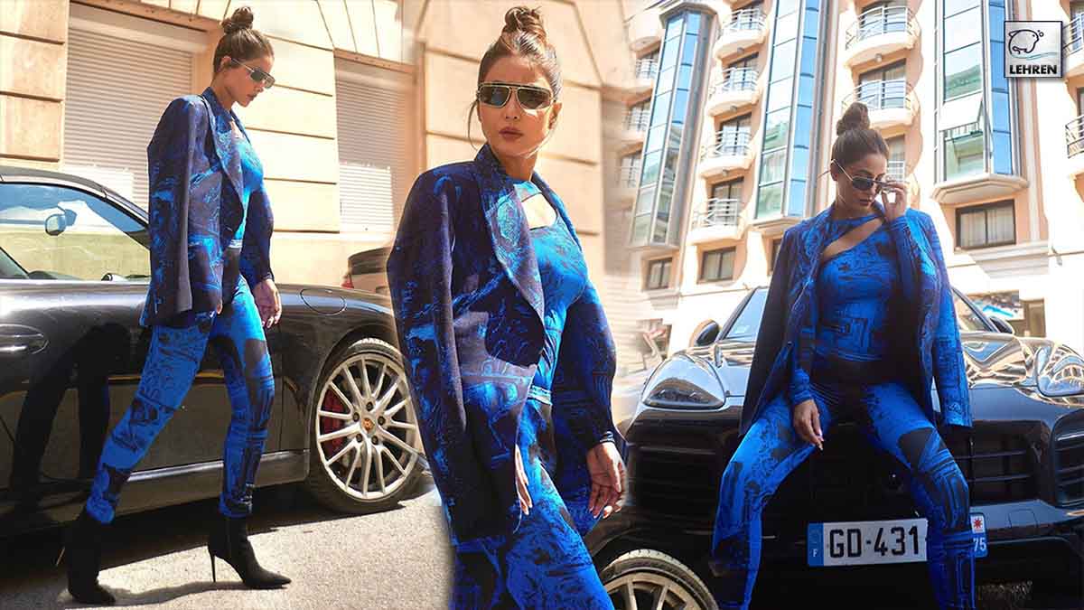 Hina Khan Shares Her Cannes Film Festival Look In Blue Outfit