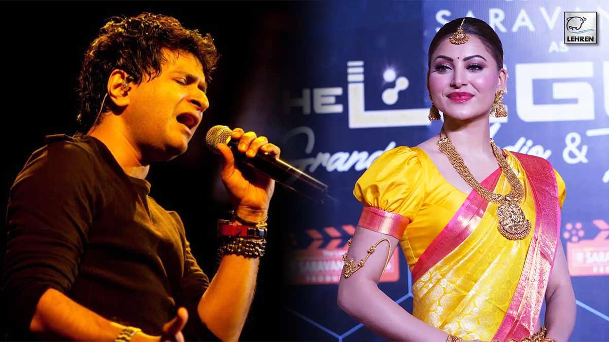 Urvashi Rautela made a touching video on singer KK's last song