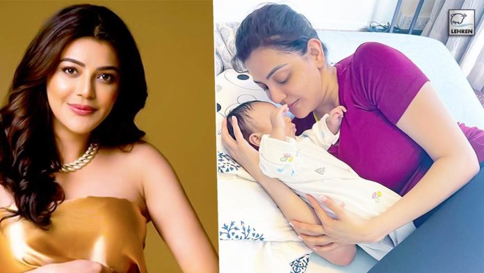 kajal-aggarwal-shares-picture-with-son-neil-which-goes-viral-on-internet