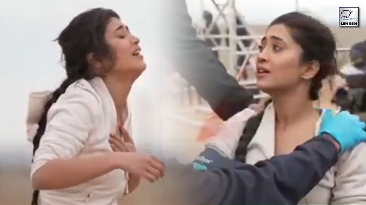 Actress Shivangi Joshi Cries While Performing Electric Shock Task In Khatron Ke Khiladi 12.