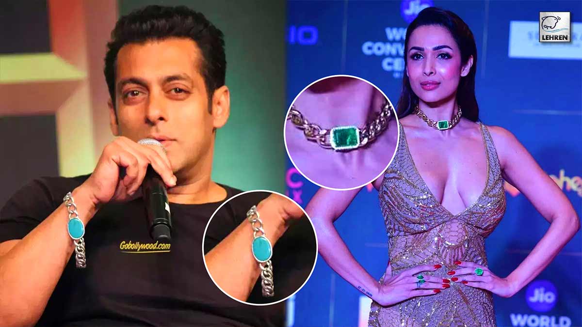 Malaika Arora Wears Salman Khan's Bracelet As Neckpiece. 
