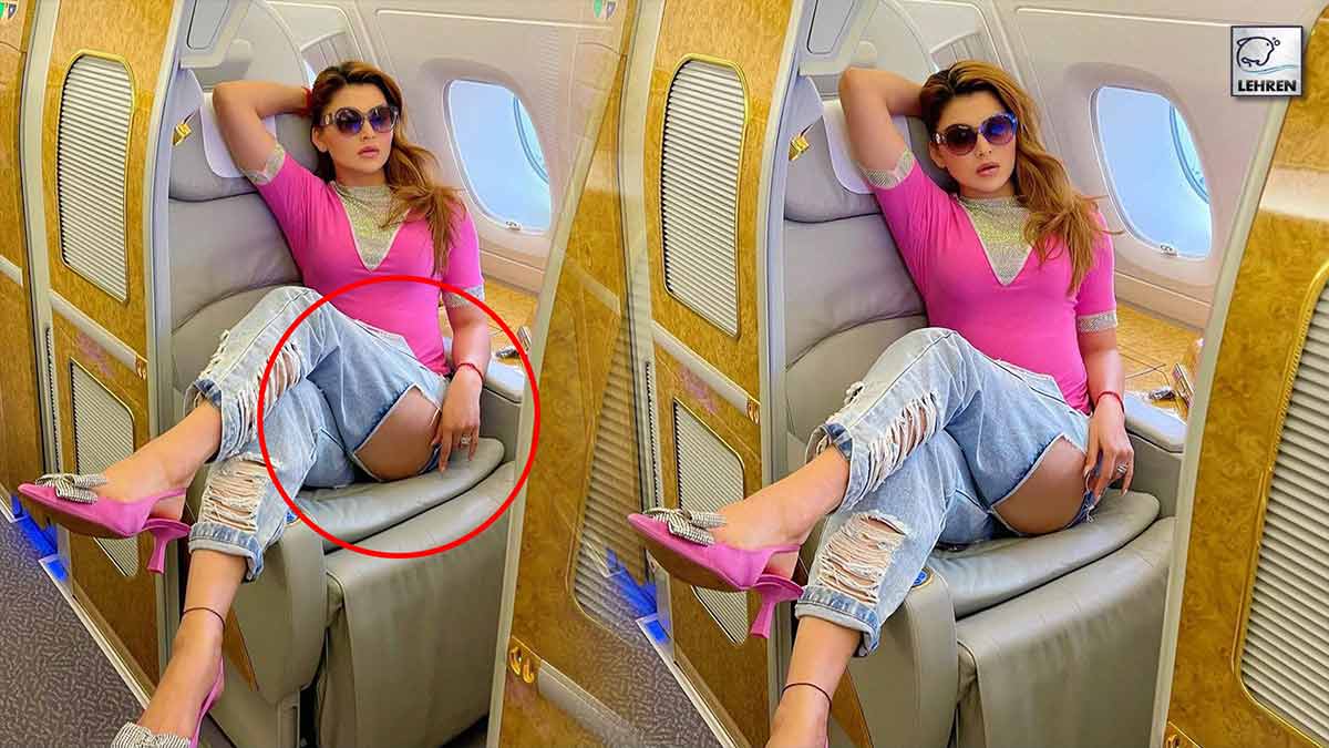 Actress Urvashi Rautela Trolled On Social Media For Wearing Ripped Jeans.