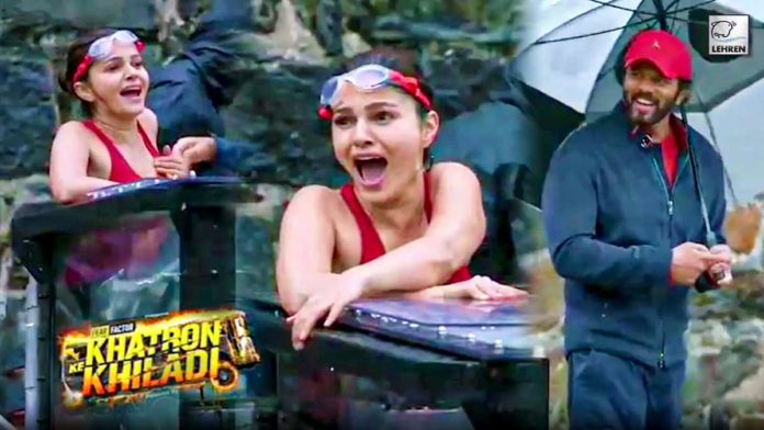 Rubina Dilaik Screams While Performing Stunt In Khatron Ke Khiladi 12.