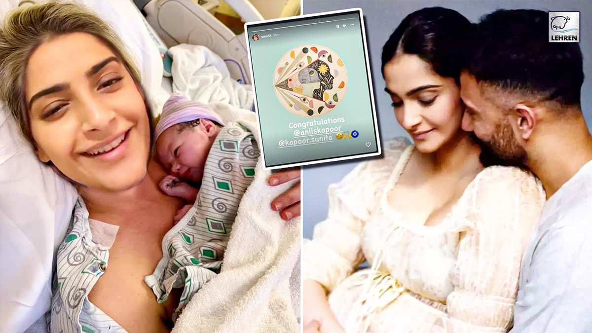 Actress Sonam Kapoor And Anand Ahuja Blessed With A Baby Boy.