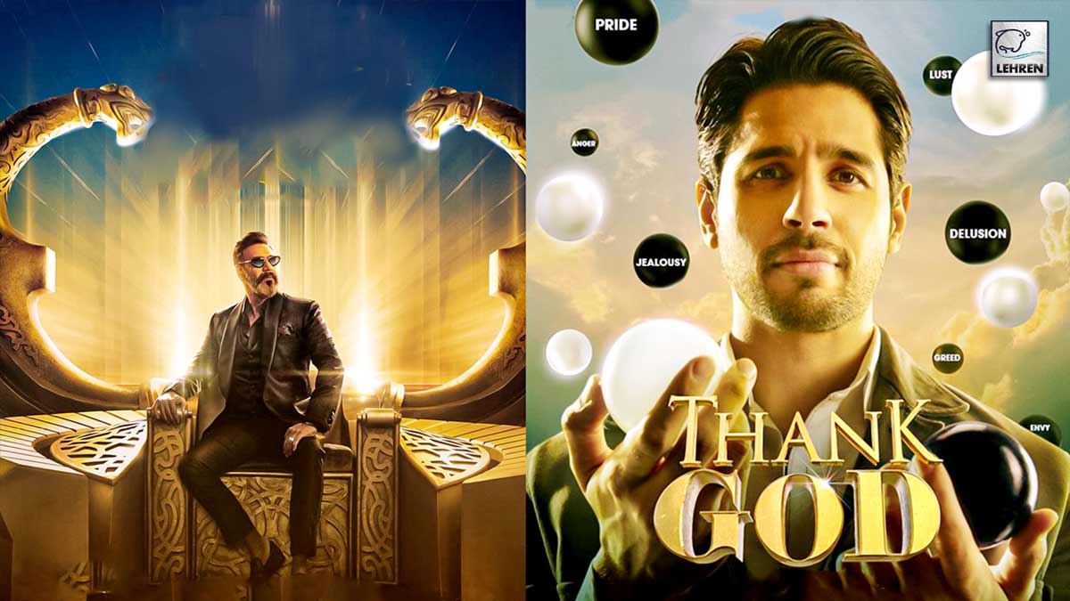 Ajay Devgn And Sidharth Malhotra's Look Out From Thank God