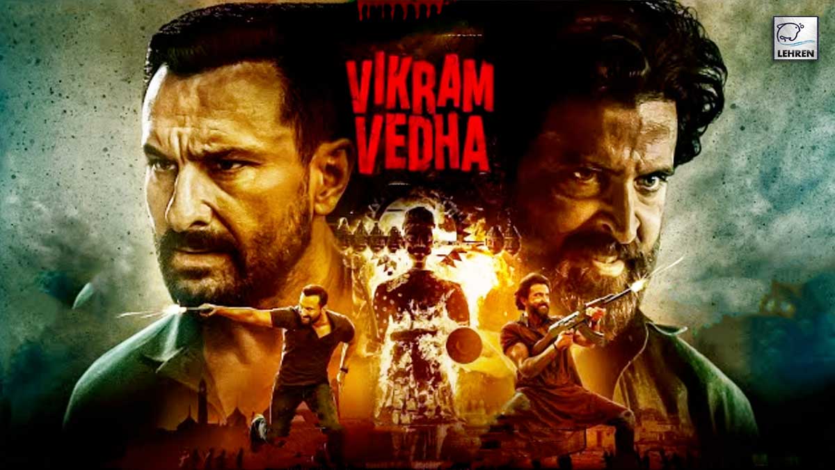 Hritik Roshan And Saif Ali Khan's Film Vikram Vedha Trailer Released