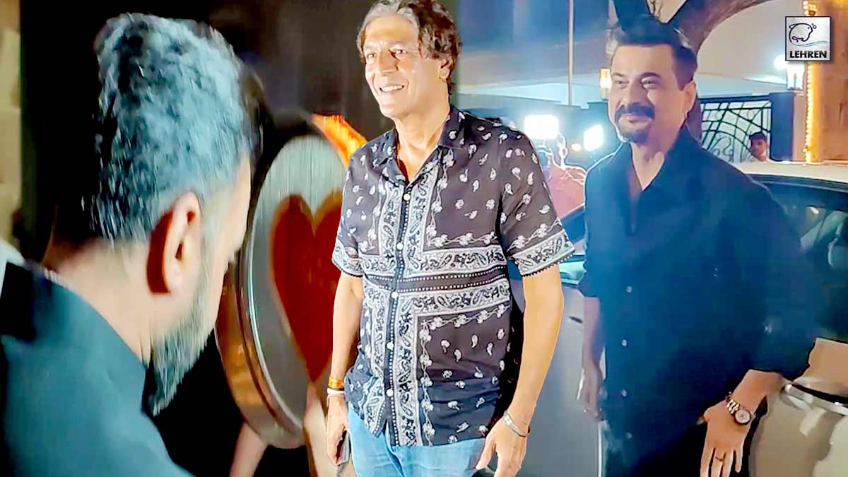 David Dhawan Raj Kundra Chunky Pandey Sanjay Kapoor Spotted At Anil Kapoor House For Karwa Chauth