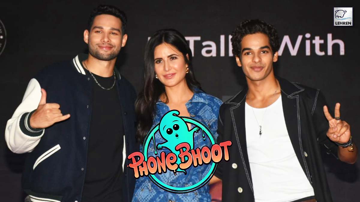 Katrina Kaif, Siddhant Chaturvedi And Ishaan Khattar Reached IIT Bombay For Promoting Their Film Phone Bhoot