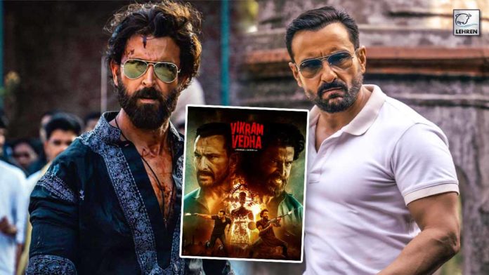 Hrithik Roshan And Saif Ali Khan's Vikram Vedha 3rd Day Box Office Collection