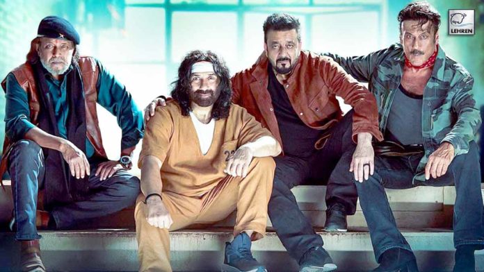 Sanjay Dutt, Sunny Deol, Jackie Shroff And Mithun Chakraborty Film Baap Of All Films Poster Released