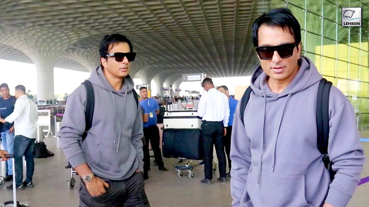 Sonu Sood Spotted At Airport Departure