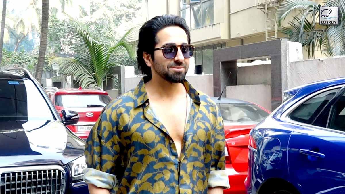 Ayushmann Khurrana Spotted Promoting His Film An Action Hero At T Series