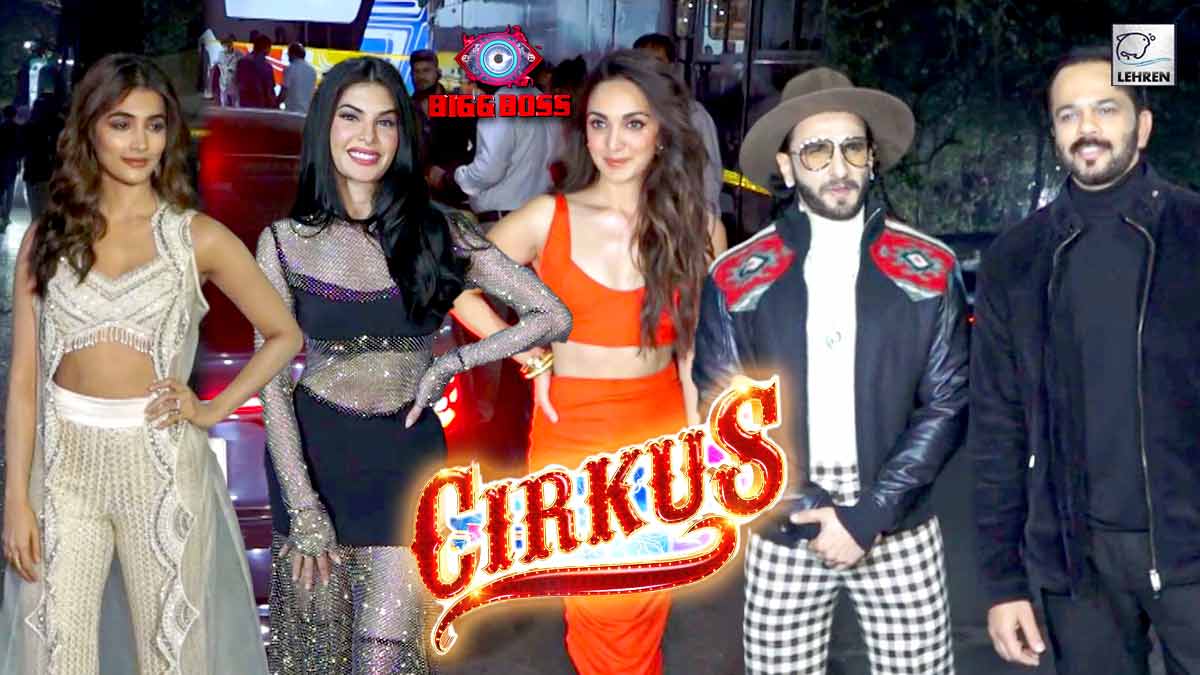 Ranveer Singh And Rohit Shetty's Film Cirkus Starcast Spotted At Bigg Boss 16 Sets