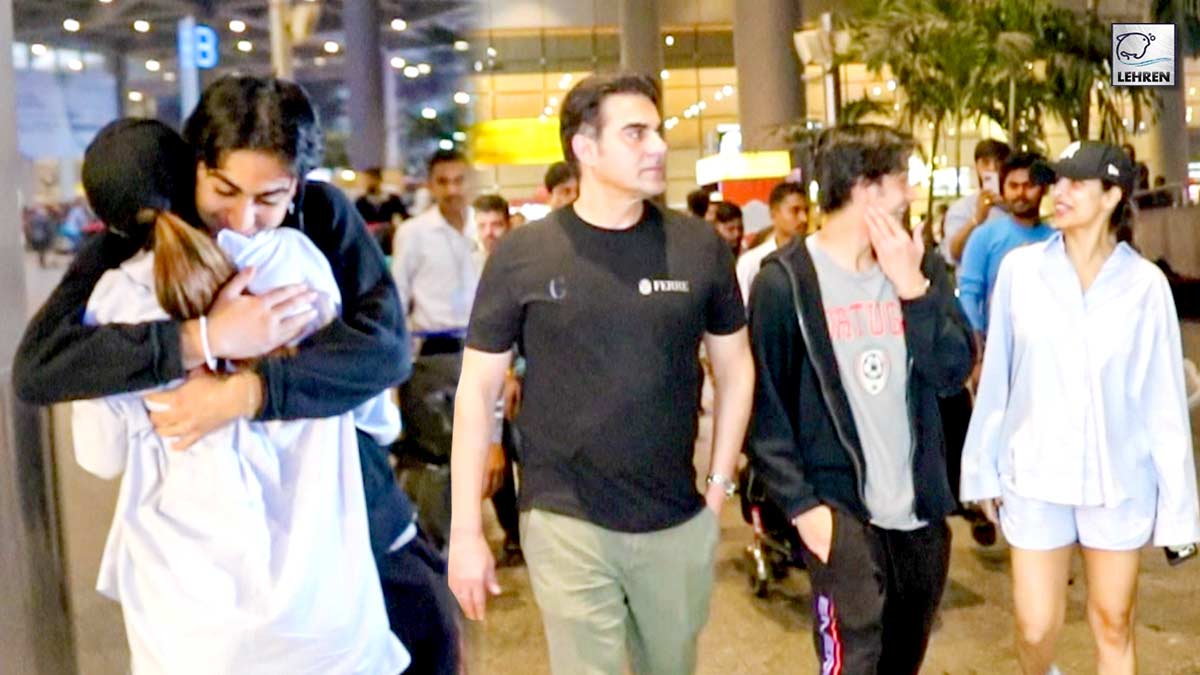 Malaika Arbaaz Spotted At Airport Arrival With Son