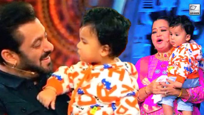 bigg-boss-16-bharti-singhs-son-gola-came-as-a-special-guest-on-the-show