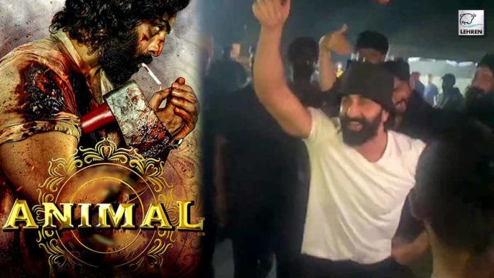 Animal shoot wrap up Ranbir Kapoor dances see video