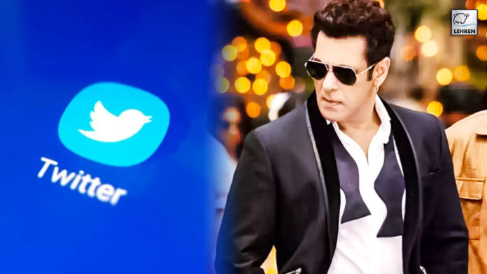 Most liked tweet of actor, Salman Khan is number three