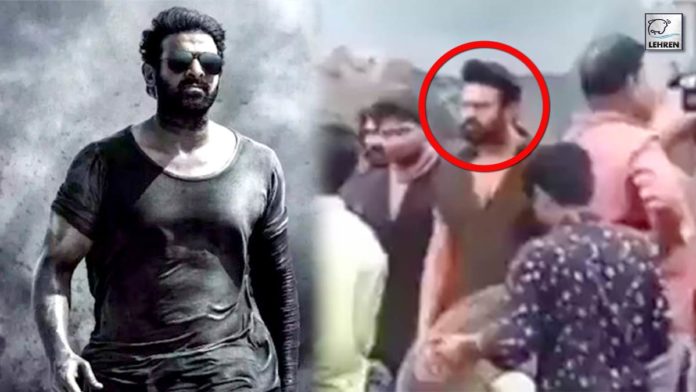 Video from the sets of Salaar Prabhas in action avatar
