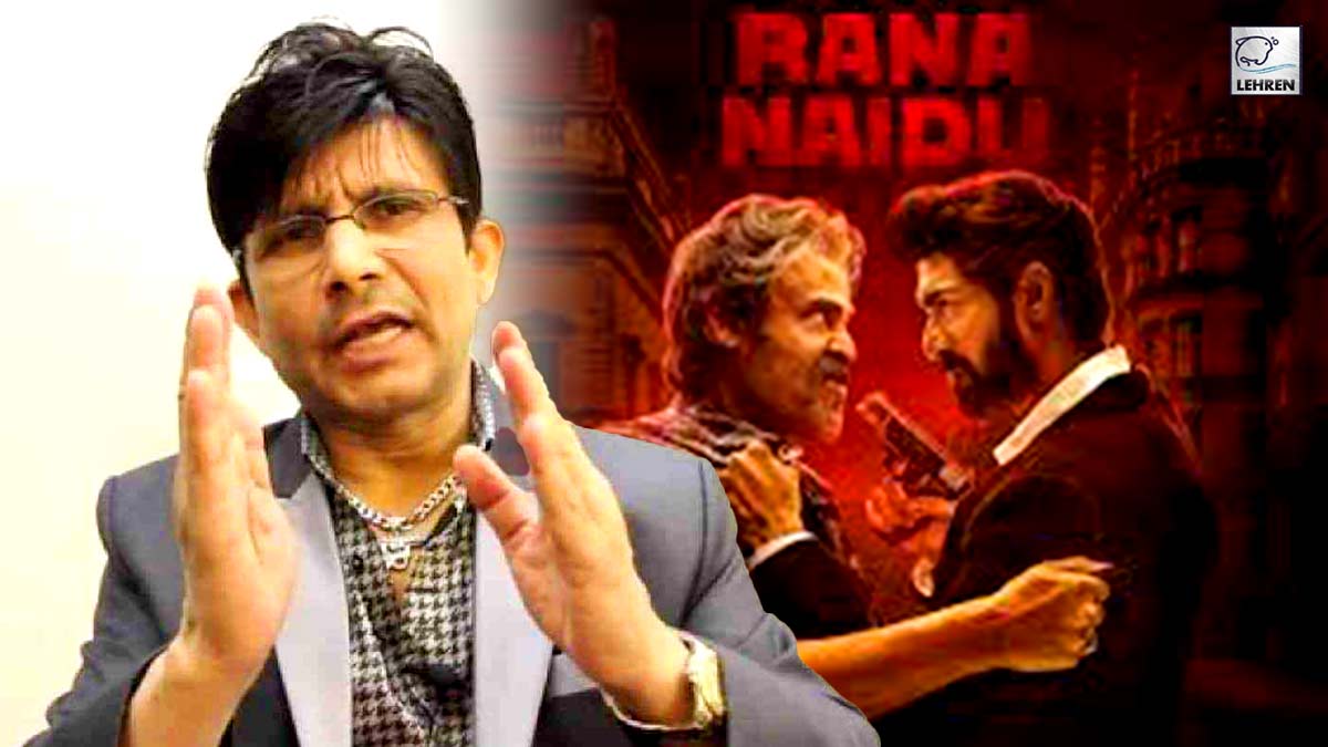 KRK compares Netflix series Rana Naidu to porn says this