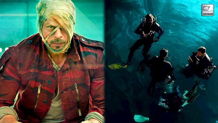SRK Jawan underwater action scene goes viral watch video